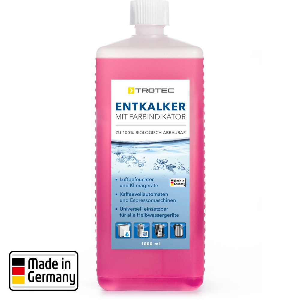 Entkalker mit Farbindikator 1L im Trotec Webshop zeigen