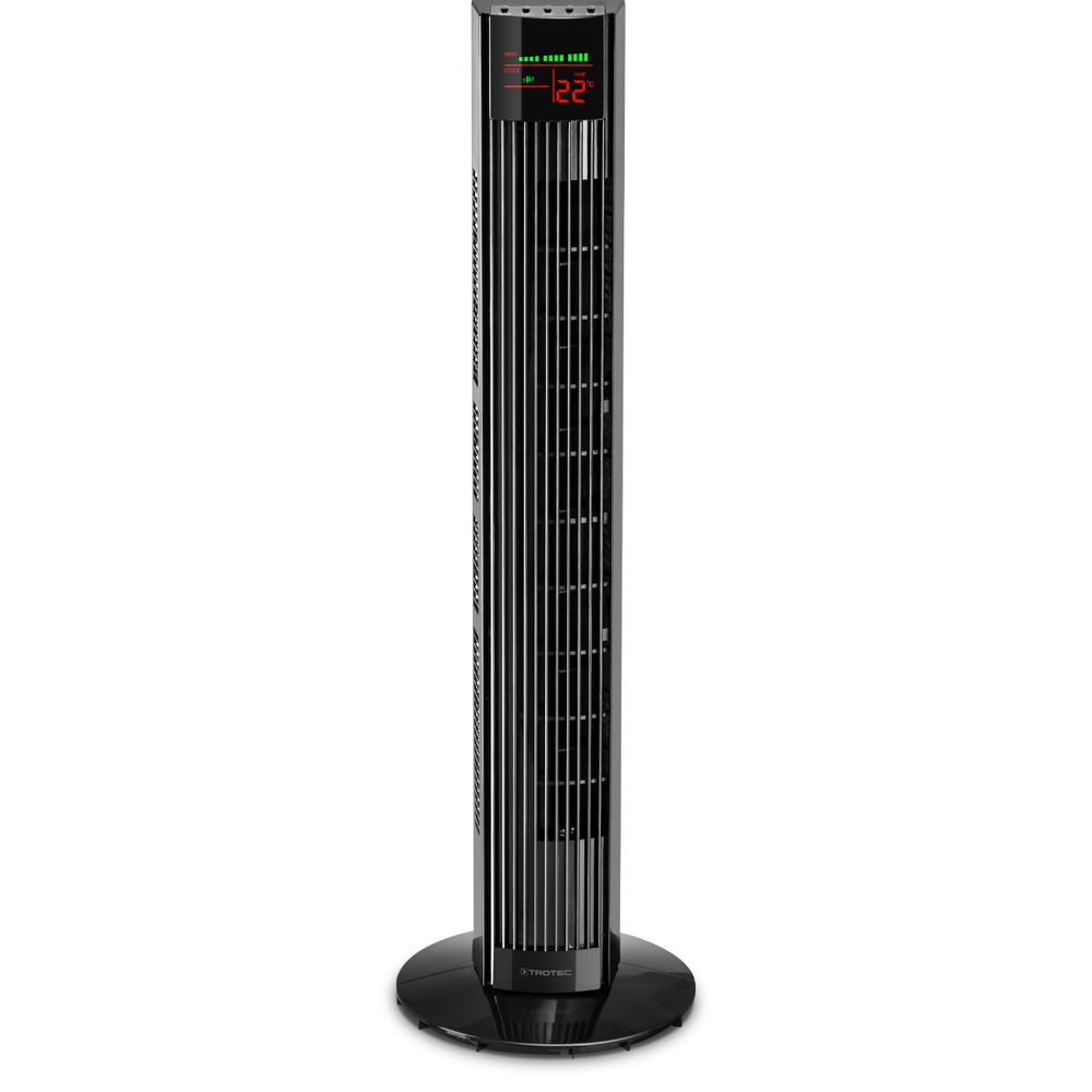 Turmventilator mit Fernbedienung TVE 31 T | 60° Oszillation | 45 W im Trotec Webshop zeigen