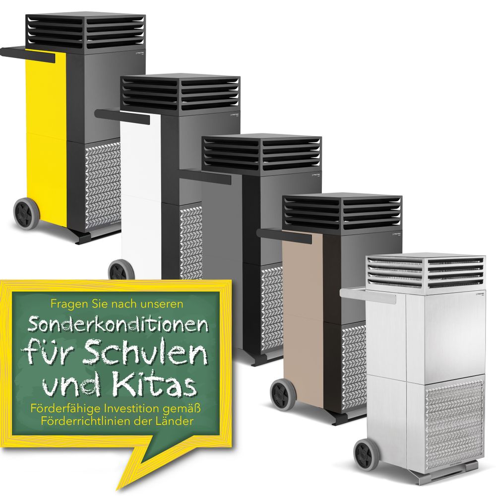 Raumluftreiniger TAC V+ für Schulen und Kitas