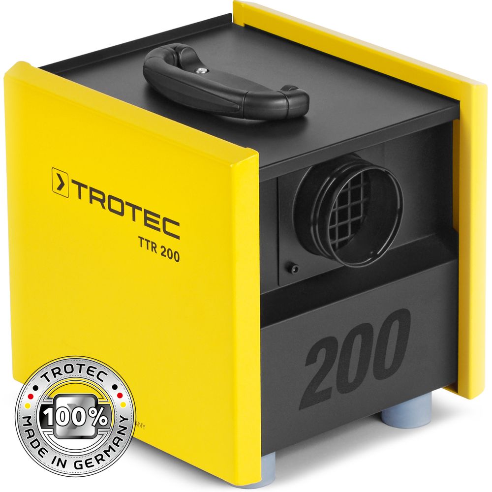 Αφυγραντήρας αέρα προσρόφησης TTR 200 εμφάνιση στο ηλεκτρονικό κατάστημα της Trotec