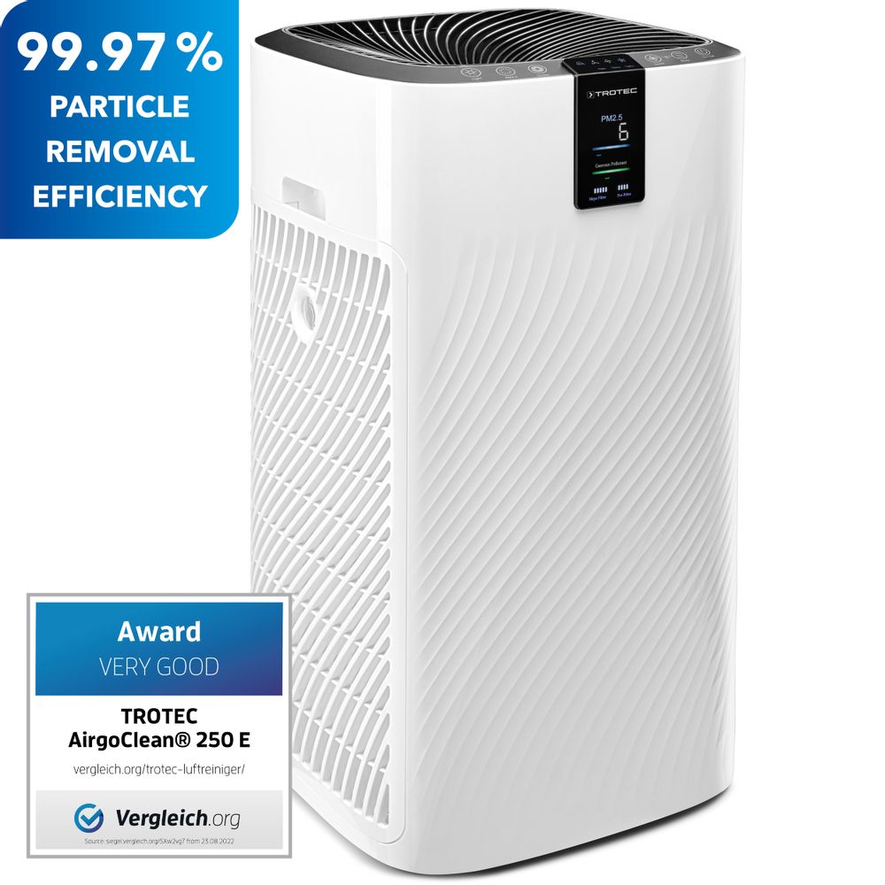 Kαθαριστή αέρα AirgoClean® 250 E εμφάνιση στο ηλεκτρονικό κατάστημα της Trotec