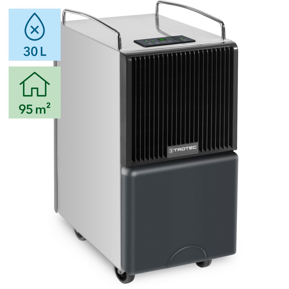 TTK 120 E dehumidifier with hot gas defrost system show in Trotec online shop
