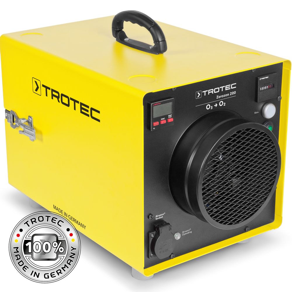 Oxygen Regenerator Zerozon 200 show in Trotec online shop