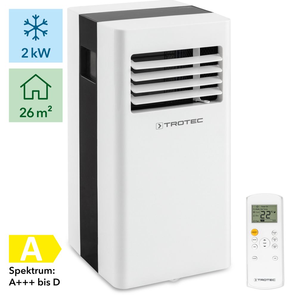 Local Air Conditioning PAC 2100 X show in Trotec online shop