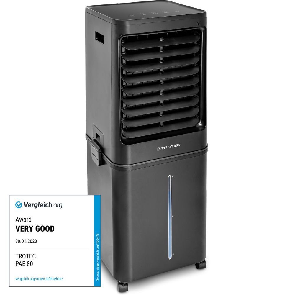 Aircooler PAE 80 show in Trotec online shop