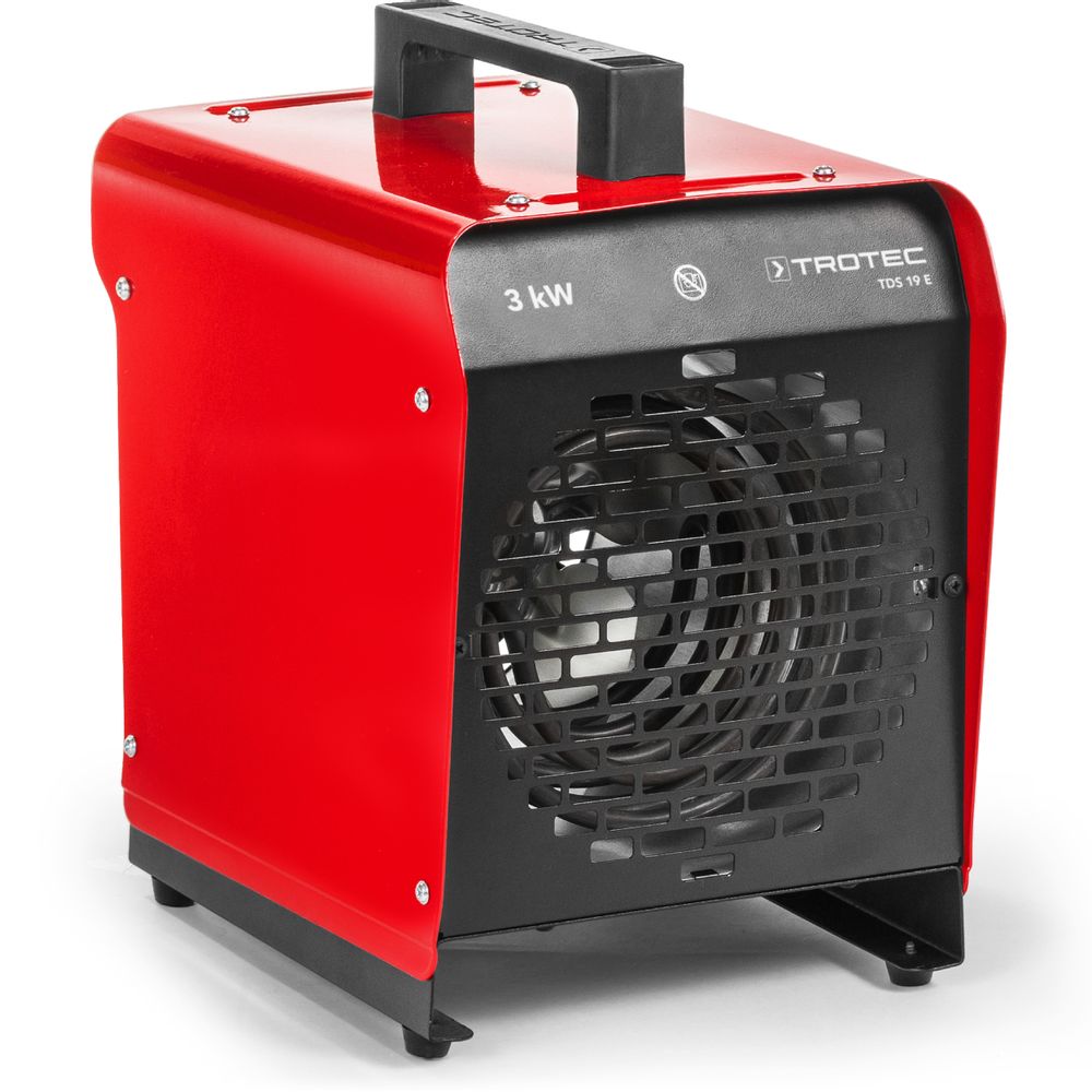 Electric heater fan TDS 19 E show in Trotec online shop