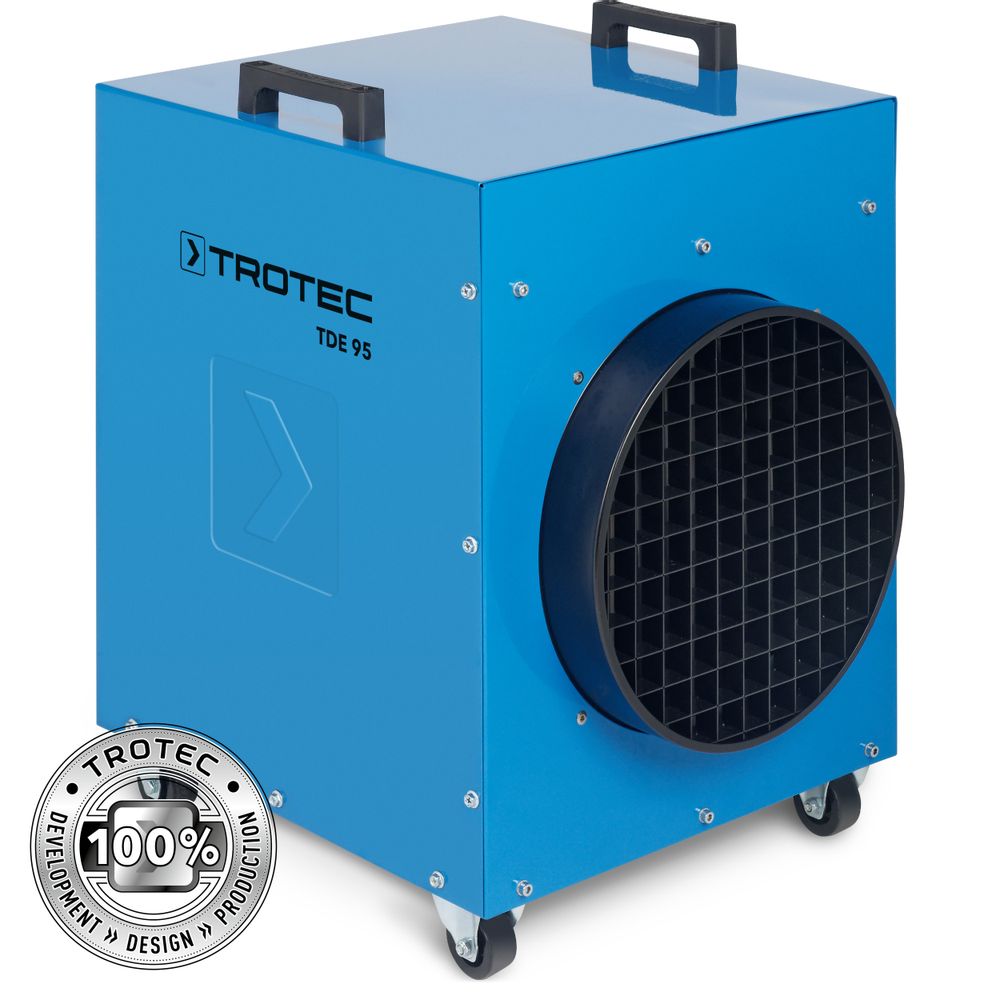 Electric heater TDE 95 V2 show in Trotec online shop