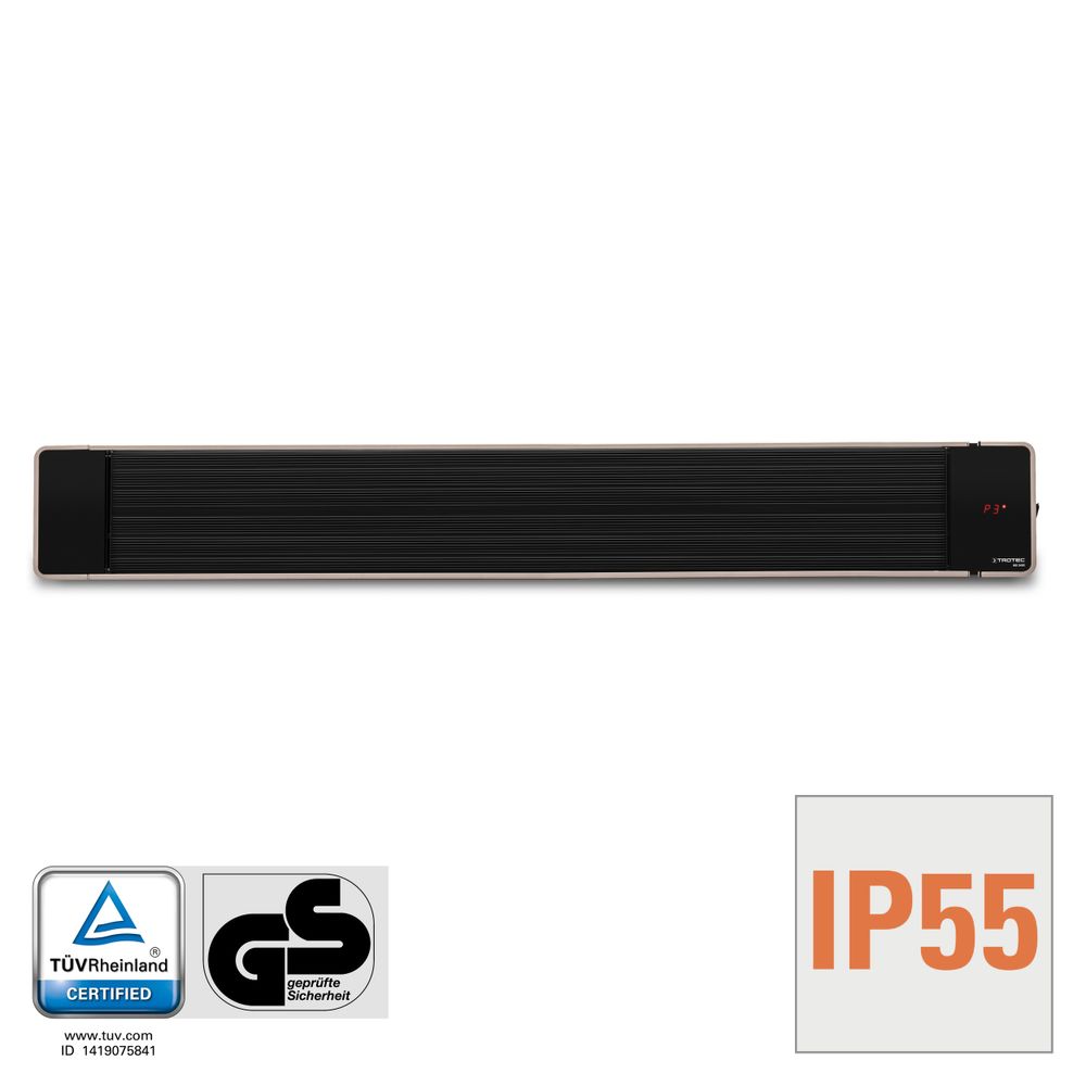 IRD 2400 Tinted Infrared Heater show in Trotec online shop
