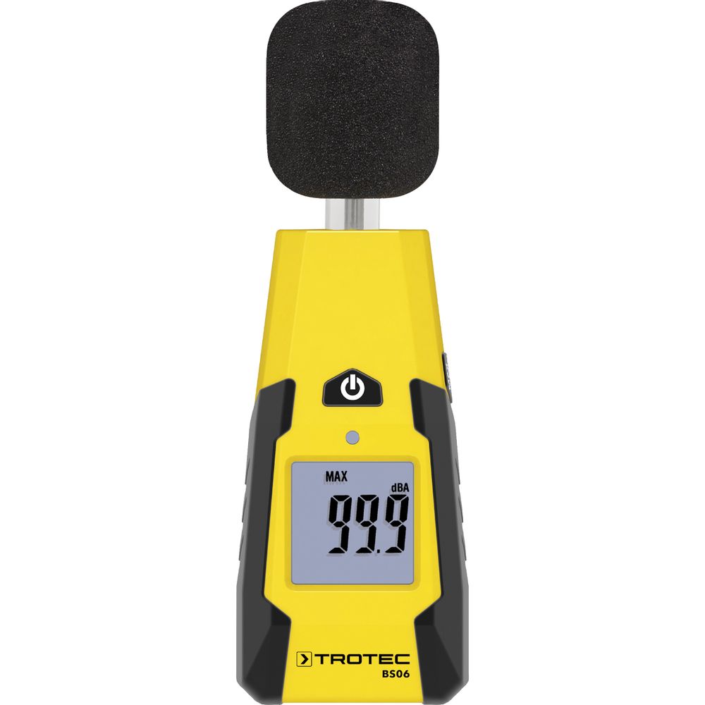 BS06 Sound Level Meter show in Trotec online shop