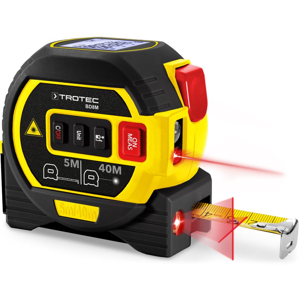 Laser distance meter BD8M show in Trotec online shop