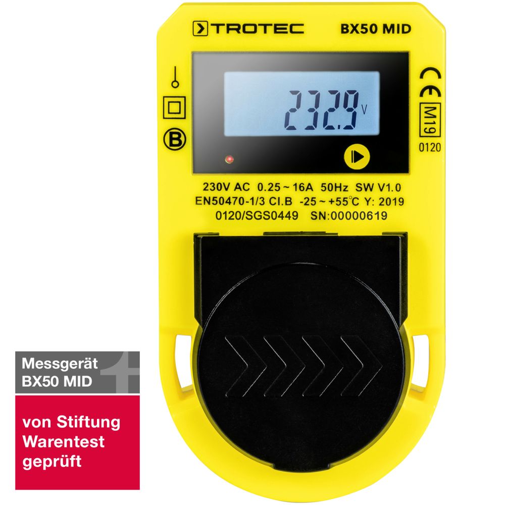 BX50 MID energy consumption measuring device