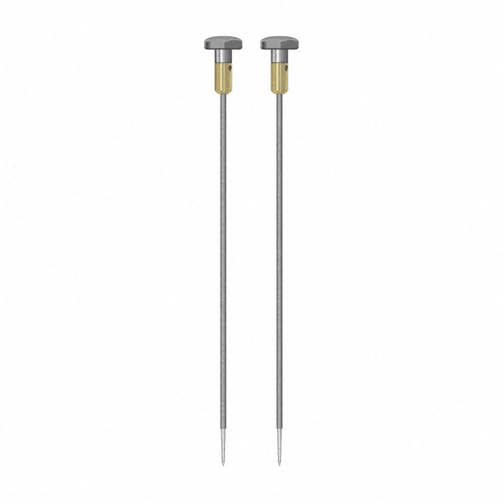 TS 012/300 Round Electrodes, pair, 4 mm, insulated show in Trotec online shop
