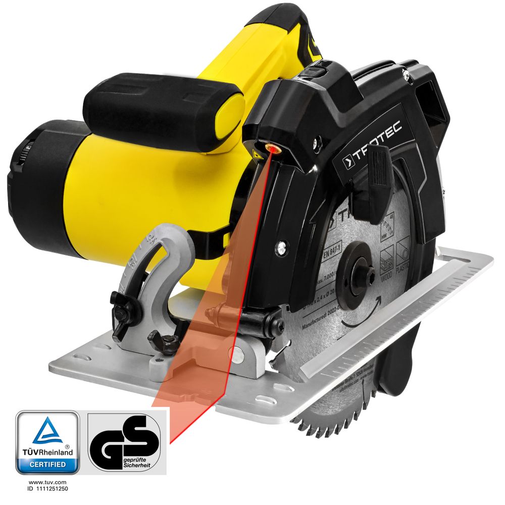 Hand circular saw PCSS 10-1400 show in Trotec online shop