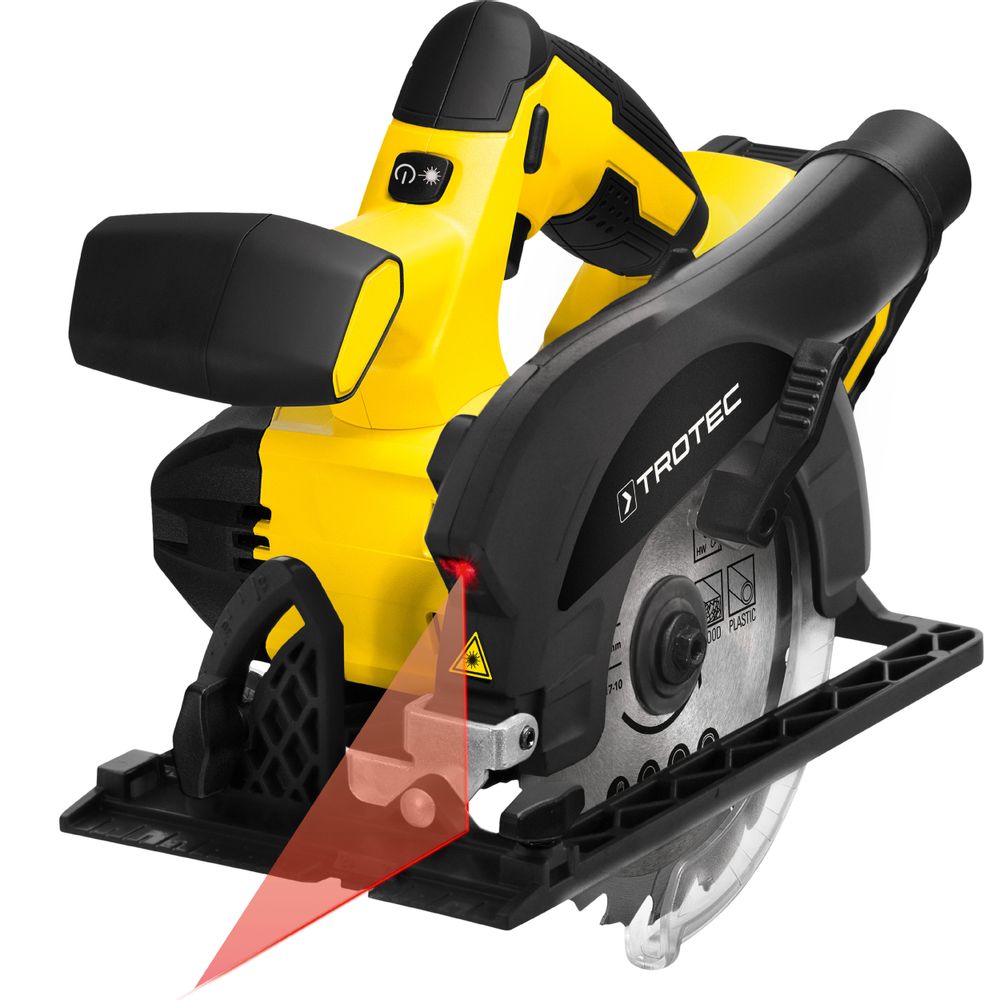 Cordless Hand Circular Saw PCSS 10-20V show in Trotec online shop