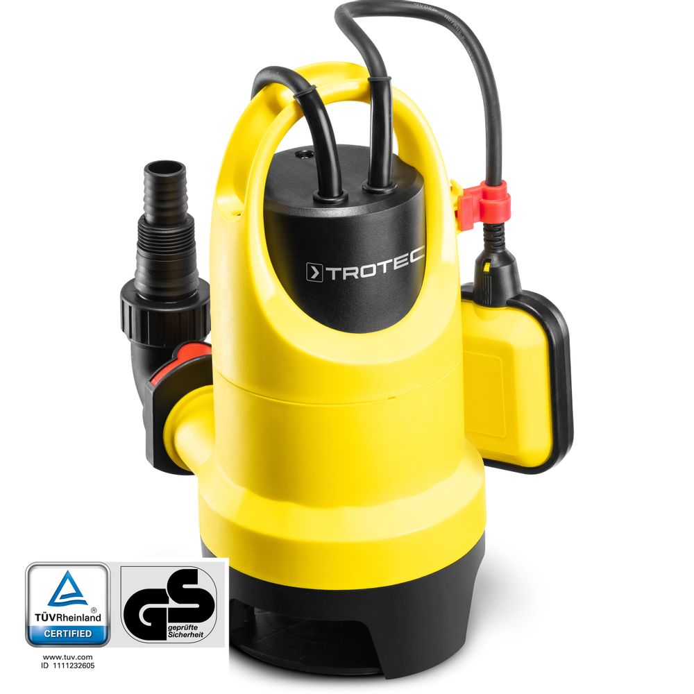 Waste water submersible pump TWP 4036 E show in Trotec online shop