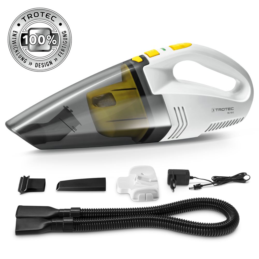 VC 10 E Handheld Vacuum Cleaner show in Trotec online shop