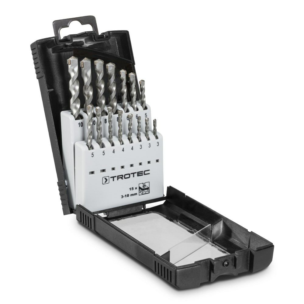 15-Piece Stone Drill Set show in Trotec online shop