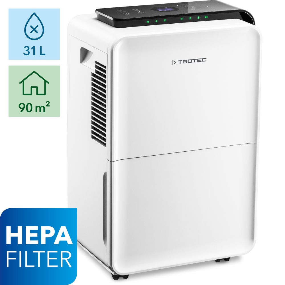 Deshumidificador y purificador de aire TTK 99 HEPA Mostrar en la tienda online de Trotec