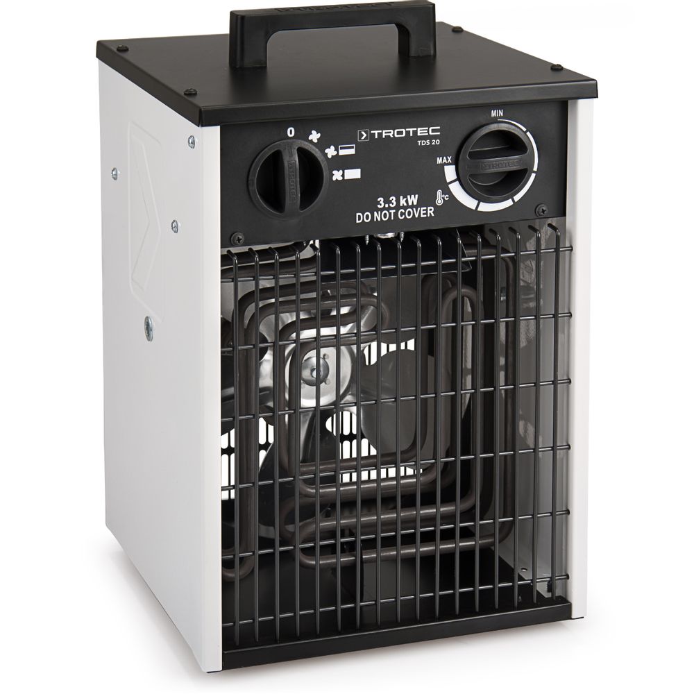 Calefactor eléctrico TDS 20 Mostrar en la tienda online de Trotec