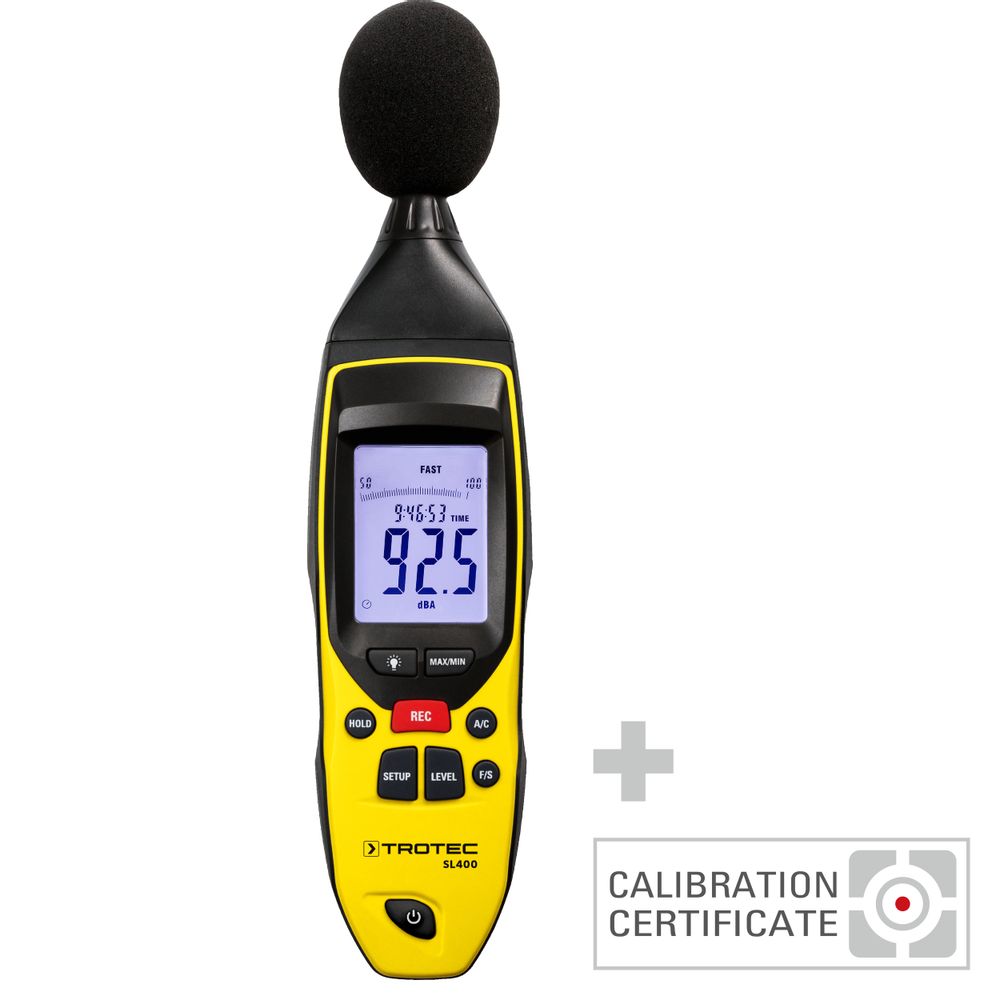 Sonómetro SL400 Mostrar en la tienda online de Trotec