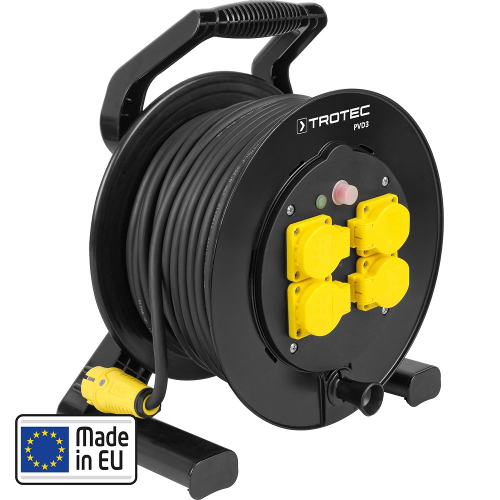 Tambor de cable PVD3 / 40 m Cable Mostrar en la tienda online de Trotec