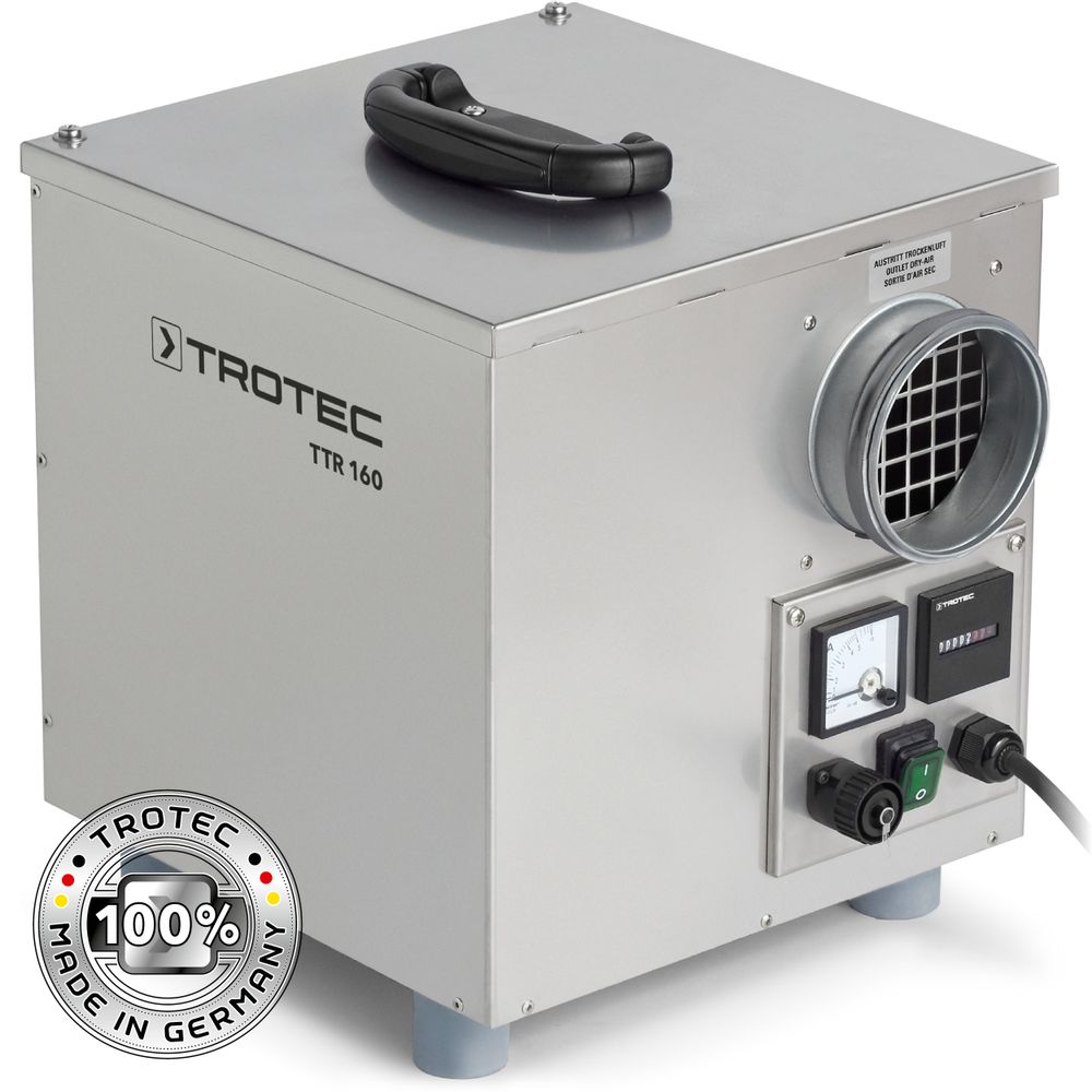 Deshumidificador por adsorción TTR 160 Mostrar en la tienda online de Trotec