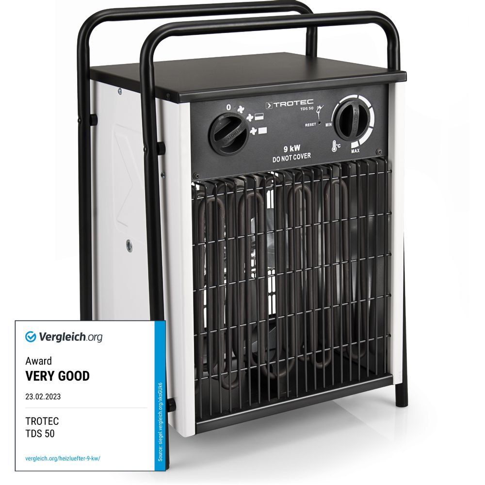 Calefactor eléctrico TDS 50 Mostrar en la tienda online de Trotec