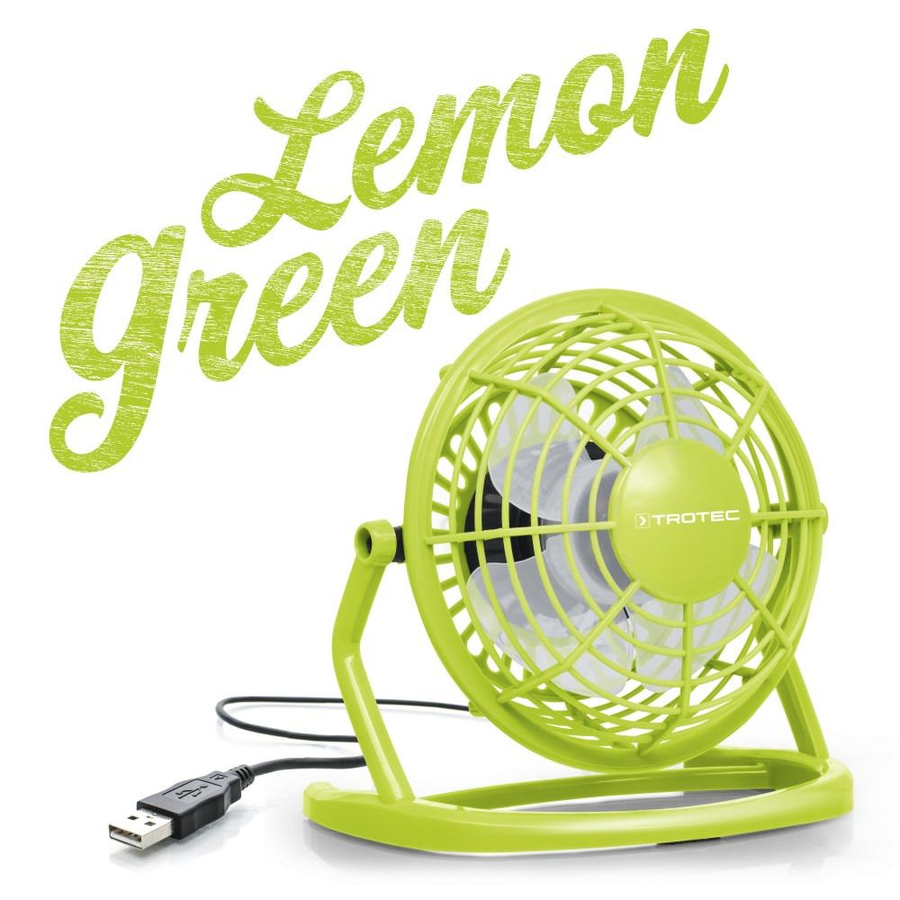 Ventilador USB verde limón TVE 1L