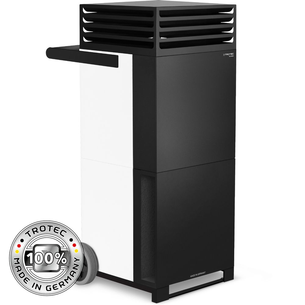 Purificador de aire TAC M II en color blanco/negro Mostrar en la tienda online de Trotec