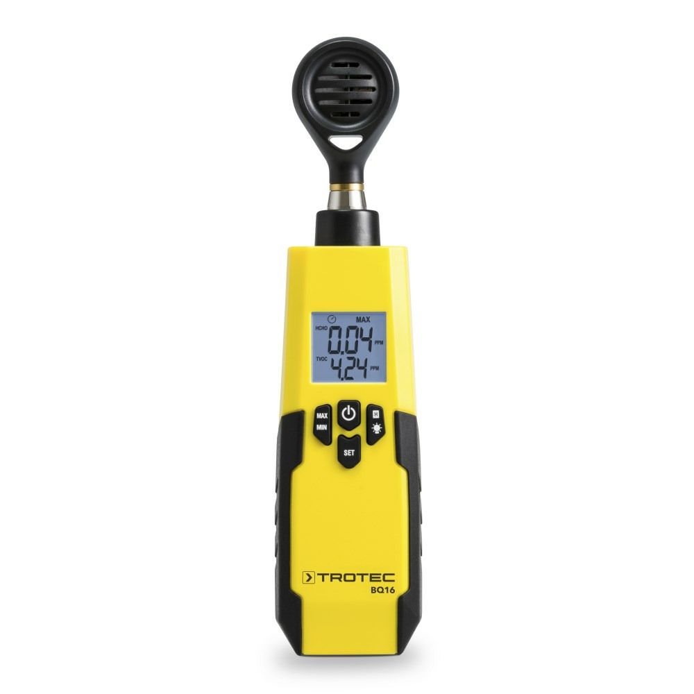 HCHO/COVT- instrumento de medición BQ16 Mostrar en la tienda online de Trotec