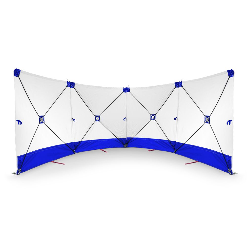Mampara protectora 4*180*180 blanco y azul Mostrar en la tienda online de Trotec