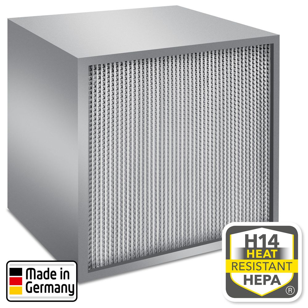 equipo de filtros hepa h14