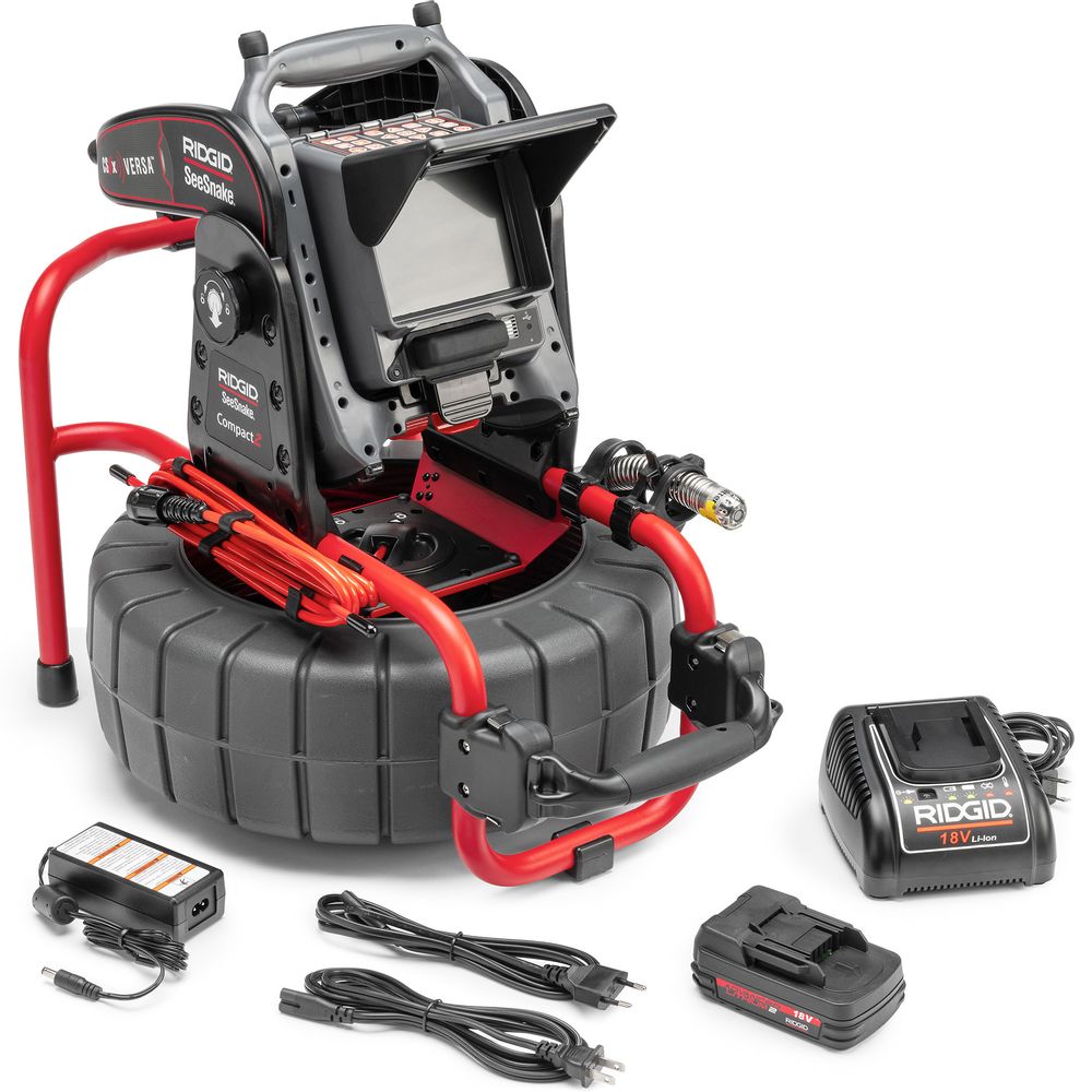 Caméra de canalisation SeeSnake Compact 2 Montrer dans la boutique en ligne Trotec