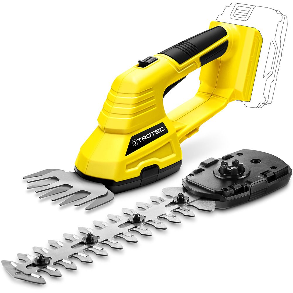 Taille-herbe et sculpte-haie sans fil PGSS 10-20V  (sans batterie) Montrer dans la boutique en ligne Trotec