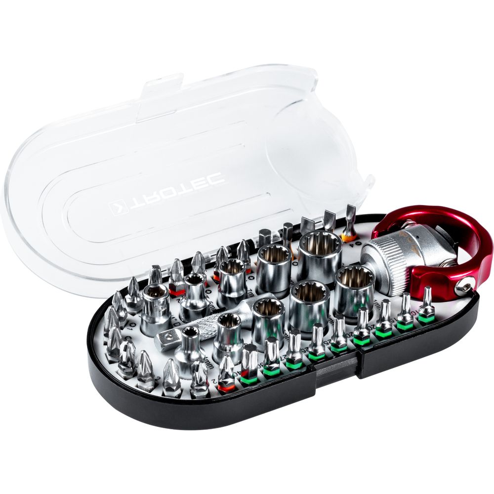 Coffret de douilles et d'embouts de vissage (40 pces) Montrer dans la boutique en ligne Trotec