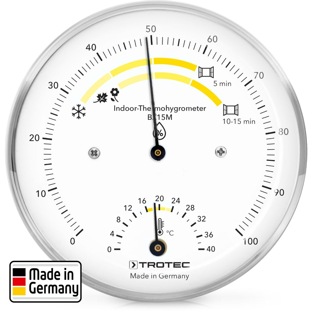 Thermohygromètre BZ15M Montrer dans la boutique en ligne Trotec