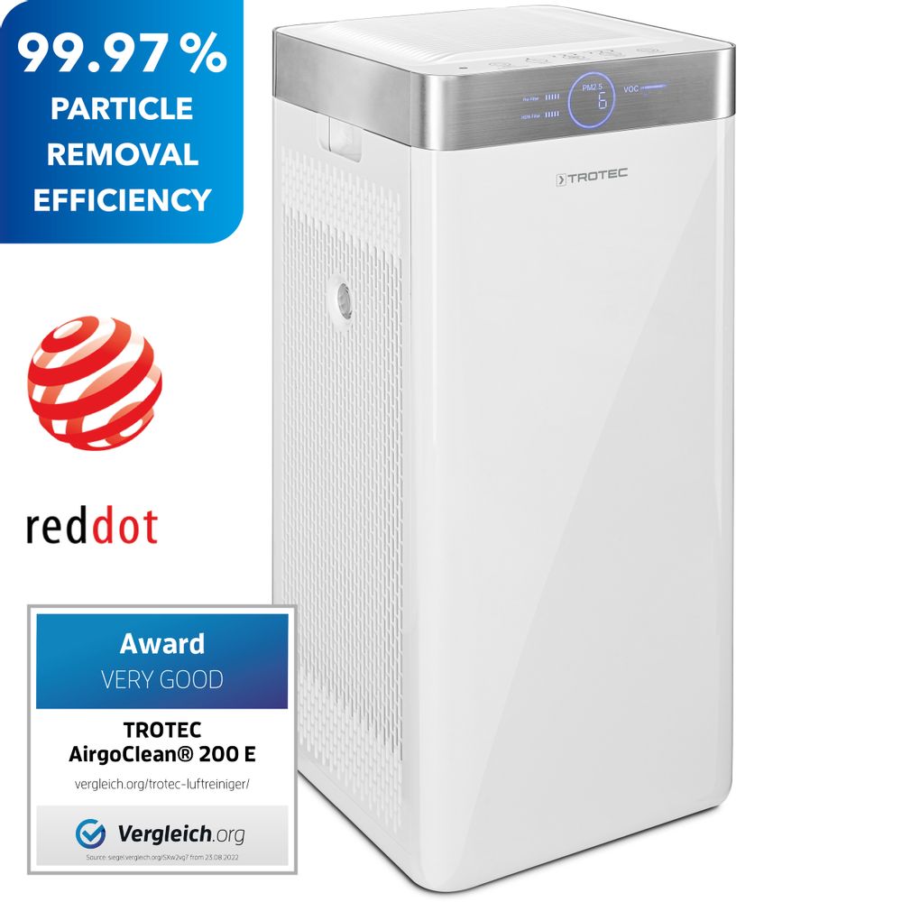 Purificateur d'air design AirgoClean® 200 E Montrer dans la boutique en ligne Trotec