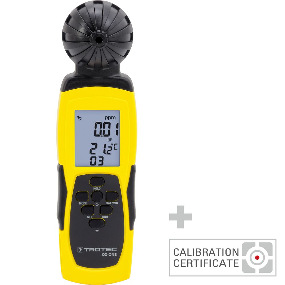 OZ-ONE appareil de mesure d'ozone avec certificat d'étalonnage inclus Montrer dans la boutique en ligne Trotec