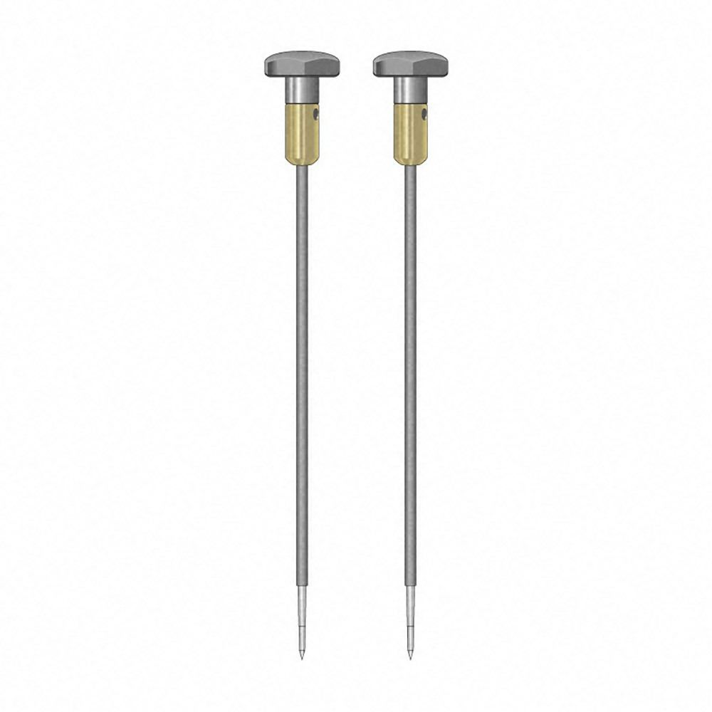 Paire d'électrodes rondes TS 012/200 4 mm, isolées Montrer dans la boutique en ligne Trotec