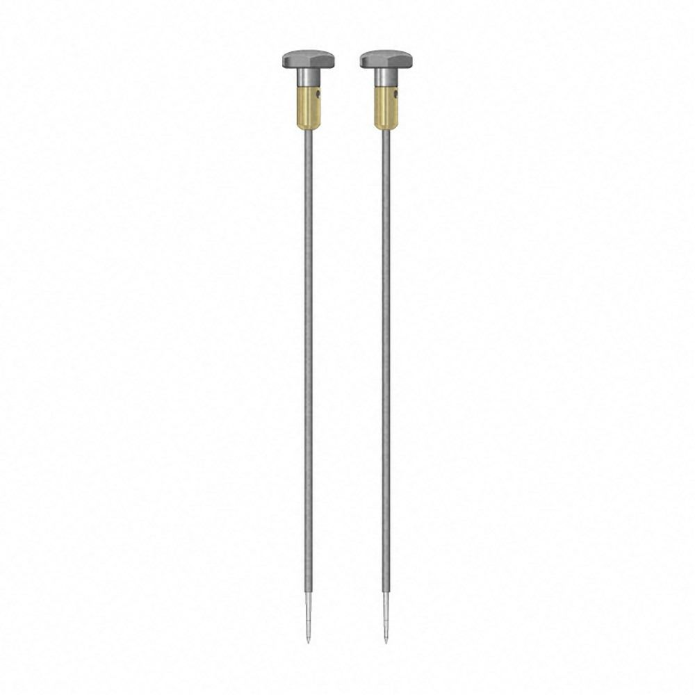 Paire d'électrodes rondes TS 012/300 4 mm, isolées Montrer dans la boutique en ligne Trotec
