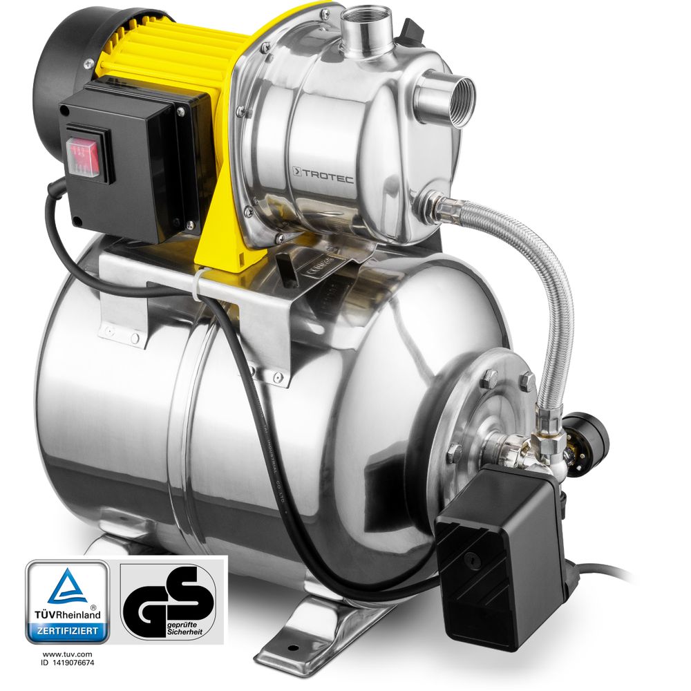 Pompe surpresseur / Alimentation automatique en eau TGP 1025 ES ES Montrer dans la boutique en ligne Trotec