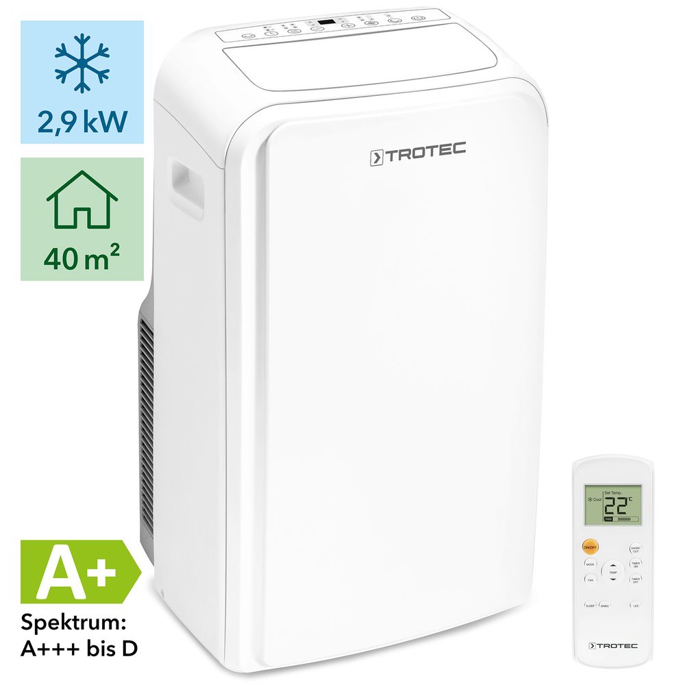 Climatizzatore locale PAC 3000 X A+ mostra nel webshop Trotec