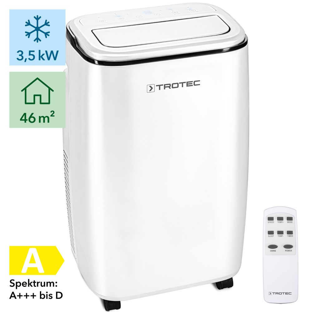 Climatizzatore locale PAC 3500 S mostra nel webshop Trotec