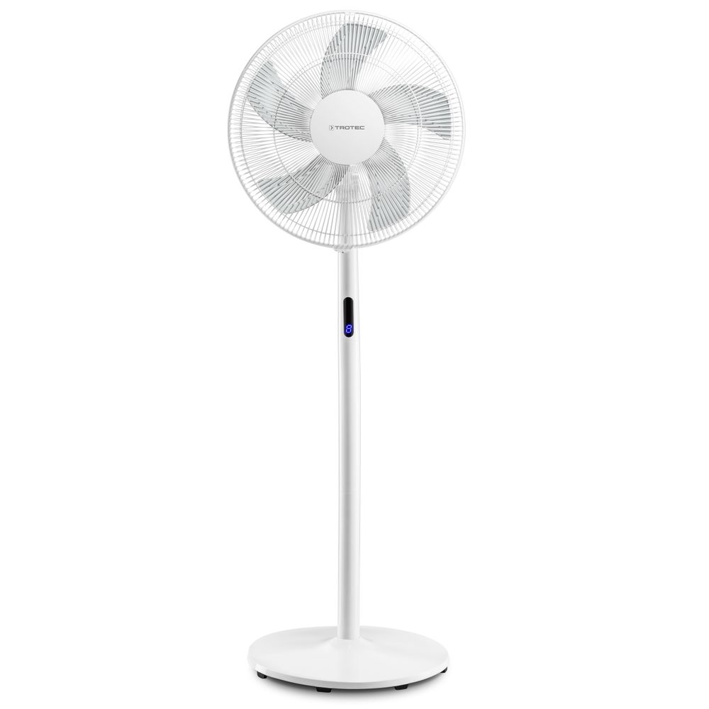 Ventilatore a piantana di design TVE 24 S, con telecomando / oscillazione a  80° / 48 W mostra nel webshop Trotec