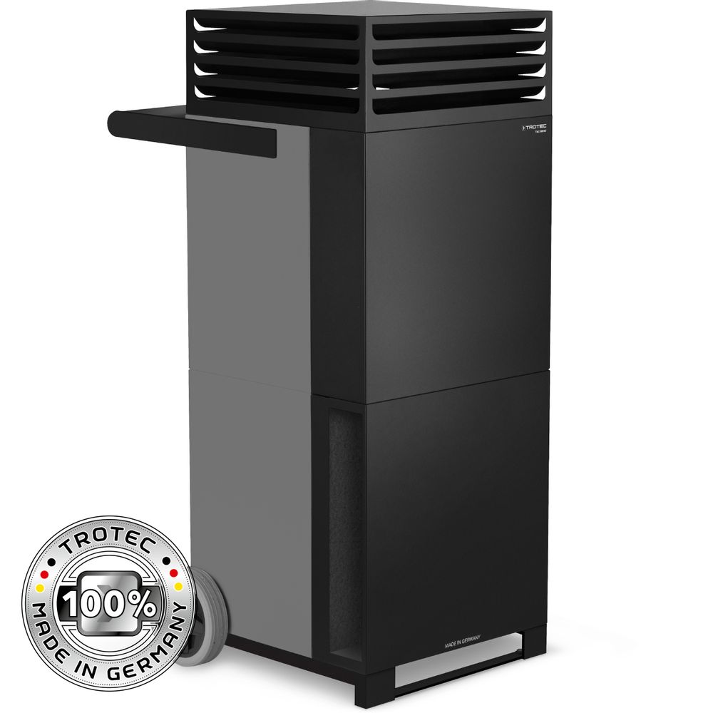 Depuratore d'aria TAC V+ II in grigio basalto/nero mostra nel webshop Trotec