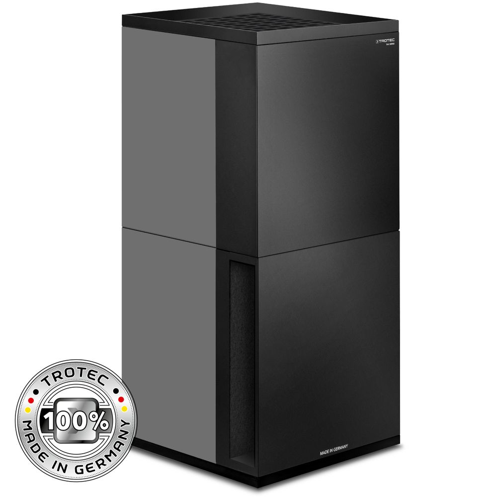 Depuratore d'aria TAC M TOWER in grigio basalto/nero mostra nel webshop Trotec