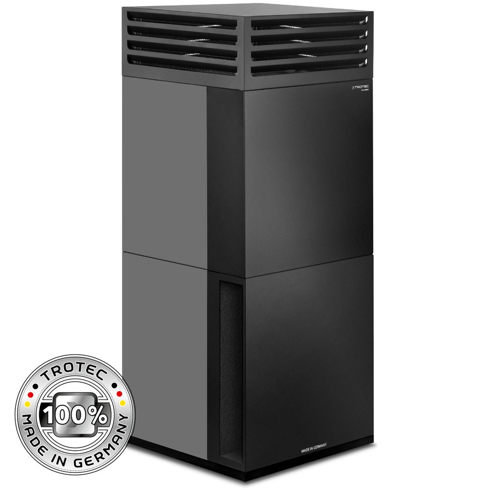 Depuratore d'aria TAC V+ TOWER in grigio basalto/nero mostra nel webshop Trotec