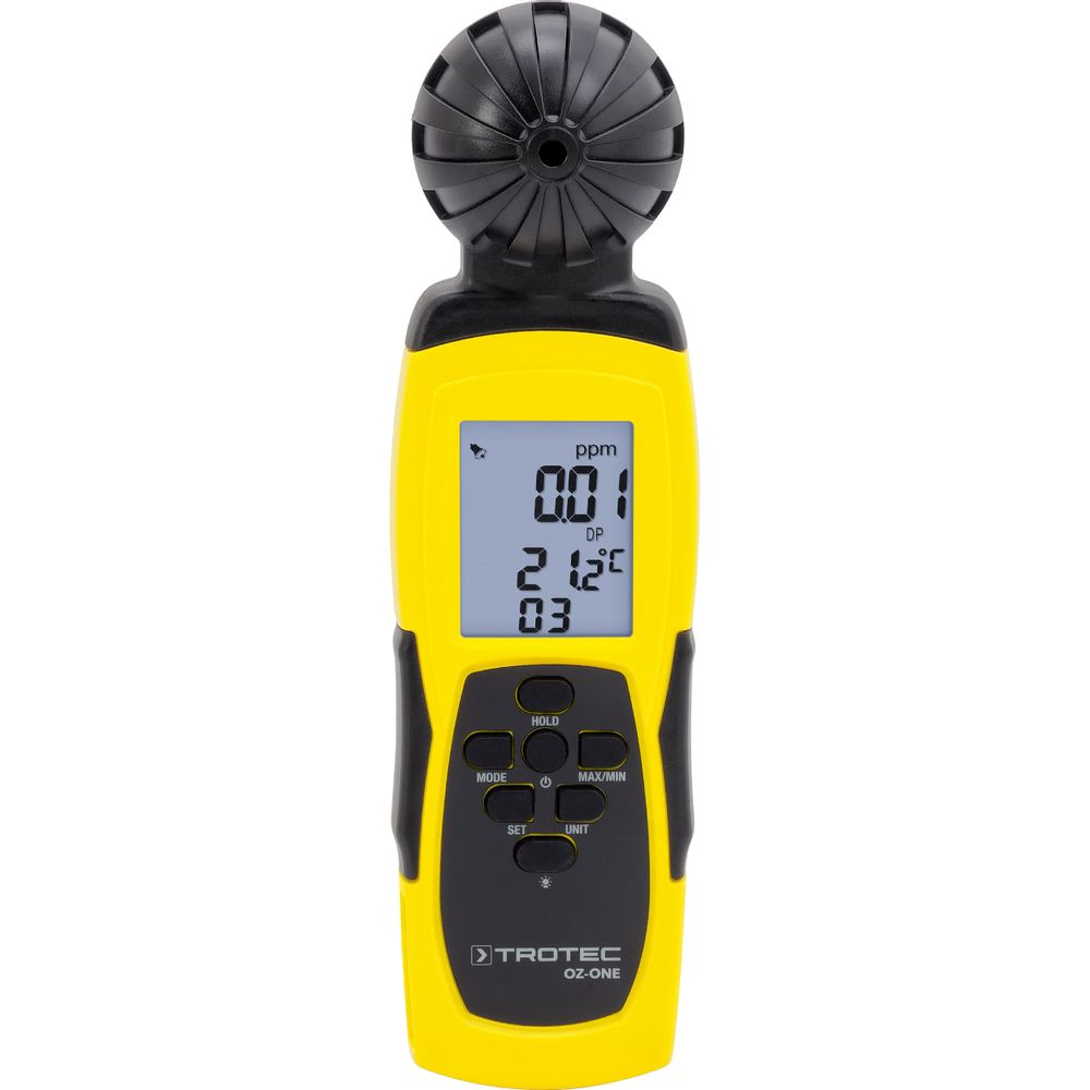 Misuratore di ozono OZ-ONE - incluso certificato di calibrazione mostra nel webshop Trotec