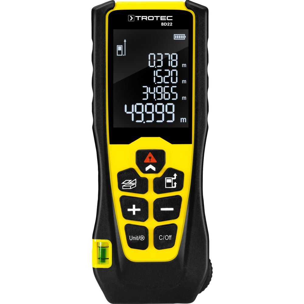 Misuratore di distanza laser BD22 mostra nel webshop Trotec