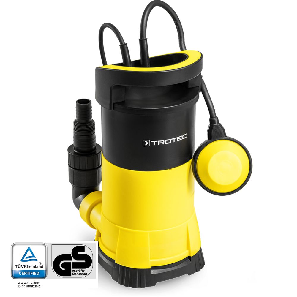 Pompa sommersa per acque chiare TWP 7505 E mostra nel webshop Trotec